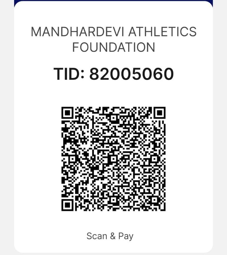 Mandhardev Athletes Foundation QR Code